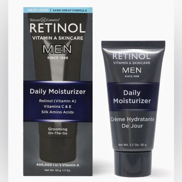 Skincare Cosmetics Retinol for Men Daily Moisturizer - Picture 1 of 11